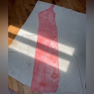 Split Side Tie Dye Maxi Dress
